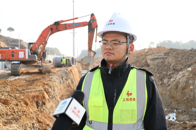 通城雋西大道市政配套工程建設加速推進